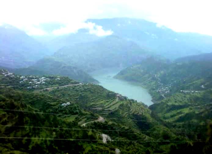 Tehri Lake view uttarakhand